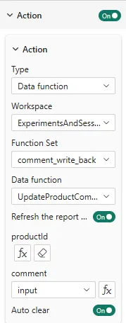 Button setup