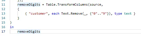 The complete Table.TransformColumns function