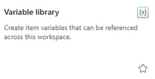 Variable library