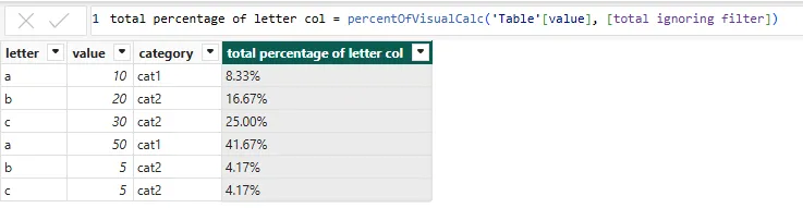 UDFx in calculate column