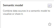 Semantic model