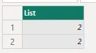 List of random numbers