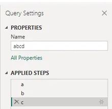 Query Setting returning the last variable