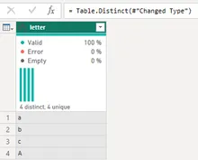M remove duplicates