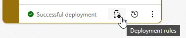Deployment rules