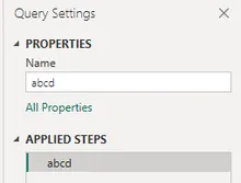 Query Setting without returning the last variable