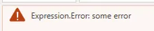 Outputting custom errors