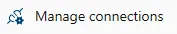 Click Manage connection