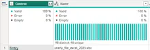 power query sharepoint folder single file binary content focus