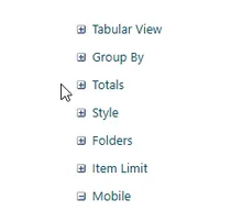 Expandable Actions